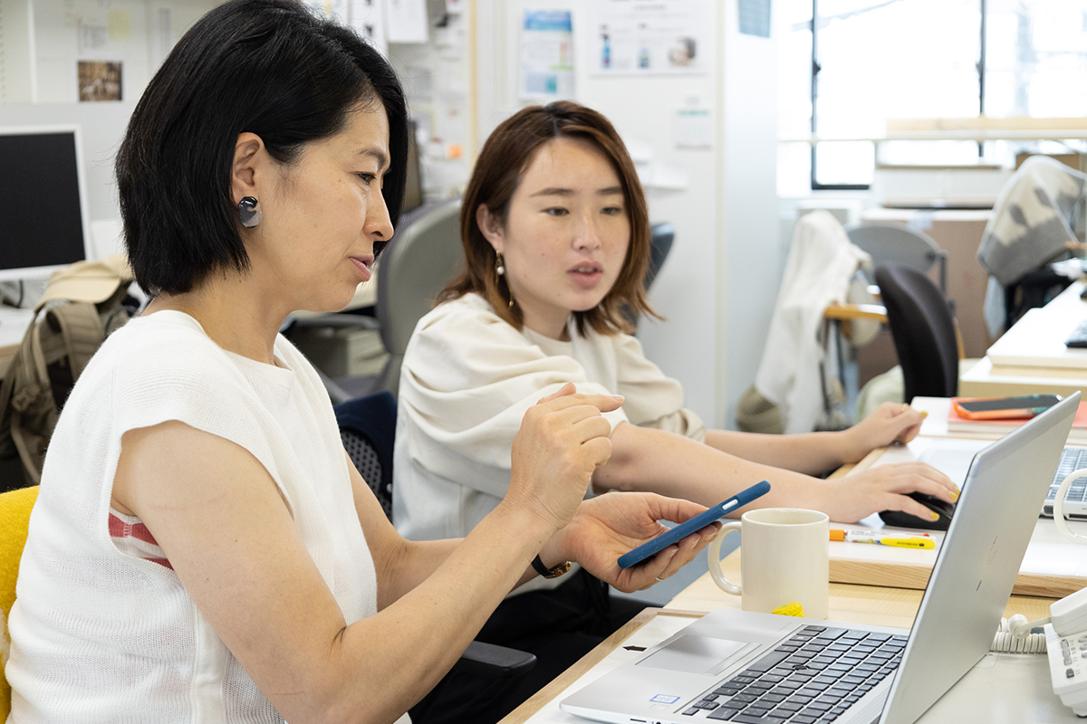 関純子のインタビュー写真